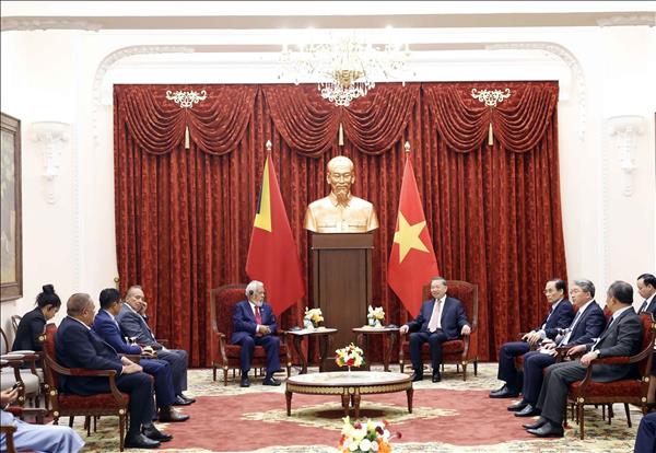 Tổng Bí thư, Chủ tịch nước Tô Lâm tiếp Thủ tướng Timor-Leste