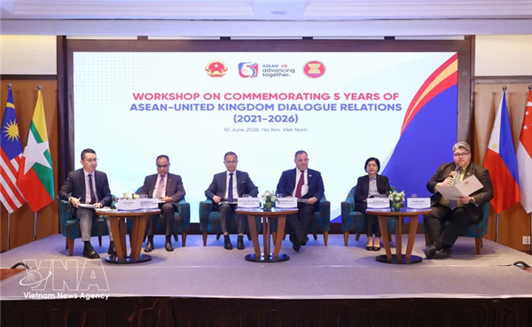 越南承诺促进东盟与新西兰和英国的合作