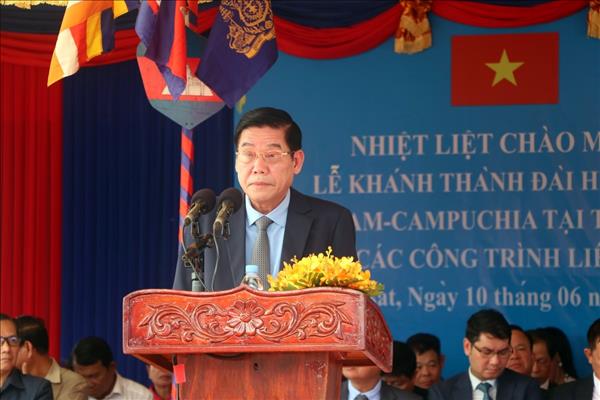 ພິທີເປີດອະນຸສາວະລີມິດຕະພາບ ຫວຽດນາມ - ກຳປູເຈຍ ຢູ່ແຂວງ Pursat