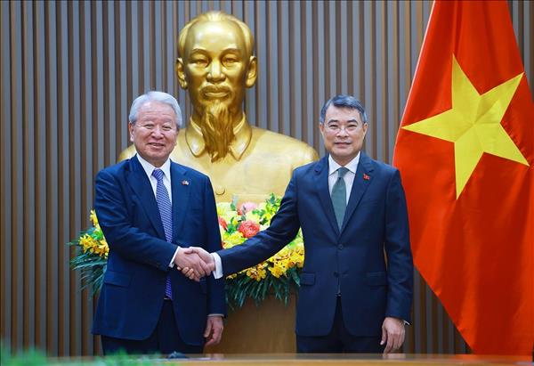 ​ Thủ tướng Chính phủ Lê Minh Hưng tiếp Chủ tịch Cơ quan Hợp tác quốc tế Nhật Bản