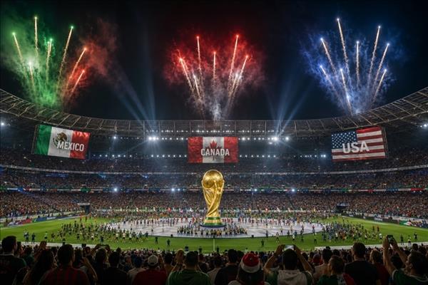 ພິທີໄຂ World Cup 2026: ວັນມະຫະກຳບານເຕະໃຫຍ່ທີ່ສຸດໃນໂລກໄດ້ເລີ່ມຕົ້ນແລ້ວ