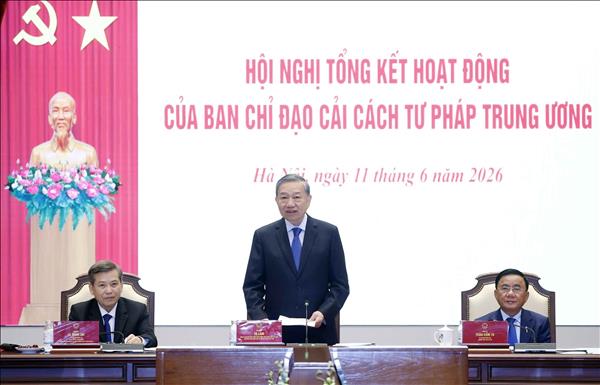 Tổng Bí thư, Chủ tịch nước Tô Lâm: Cải cách tư pháp giai đoạn mới, bảo vệ công lý và kiến tạo niềm tin