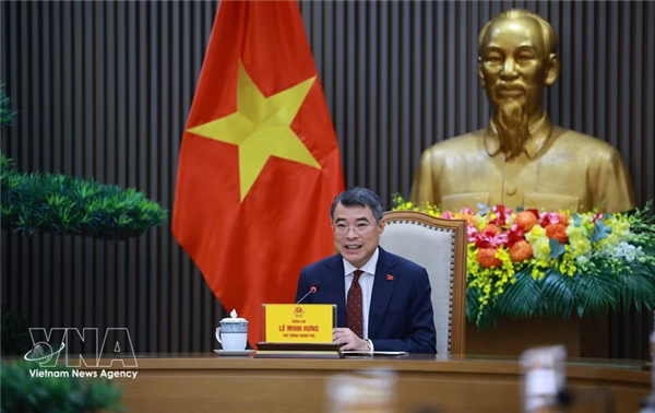越南政府总理黎明兴与中国国务院总理李强通电话