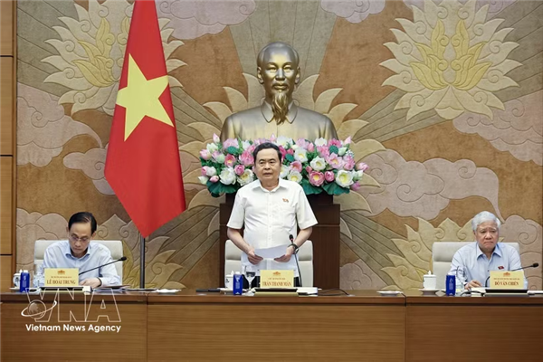 国会主席陈青敏：国会对外工作助力完善体制 为发展创造有利环境