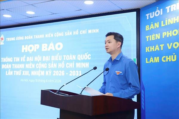 Đại hội Đoàn toàn quốc lần thứ XIII diễn ra vào ngày 24-25/6