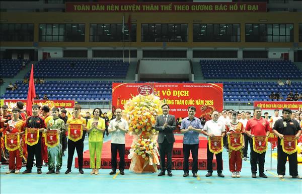 Giải Lân Sư Rồng toàn quốc 2026 chính thức khai màn