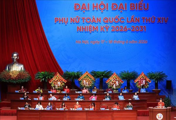 Khai mạc Đại hội đại biểu Phụ nữ toàn quốc lần thứ XIV