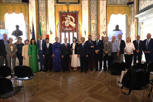 Genoa–Da Nang conference strengthens Vietnam–Italy local cooperation