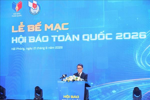 Bế mạc Hội báo toàn quốc 2026: Khẳng định bản lĩnh, trách nhiệm của báo chí cách mạng