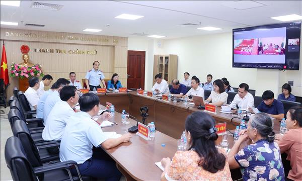 Đẩy mạnh tiếp công dân trực tuyến và trực tiếp, tạo điều kiện thuận lợi cho người dân tham gia đối thoại