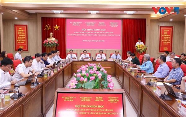 បច្ចេកវិទ្យាកង់ទិចក្នុងយុគសម័យថ្មី – និន្នាការអន្តរជាតិ ឱកាស និងតម្រូវការដាក់ចេញសម្រាប់វៀតណាម