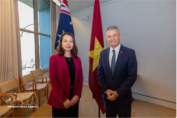 Renforcer la coopération Vietnam-Australie en vue du succès de lAPEC 2027
