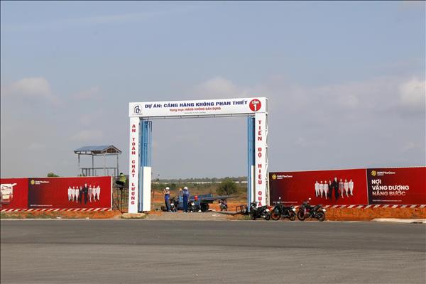 Đẩy nhanh tiến độ sân bay Phan Thiết - Hạng mục hàng không dân dụng