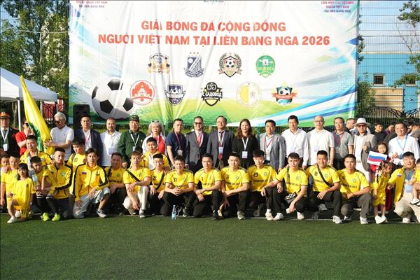 Vietnamese community in Russia fosters connections through football tournament