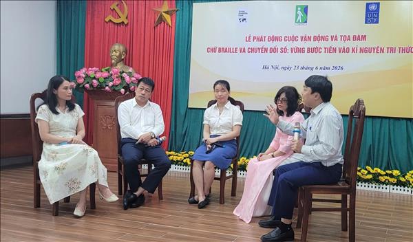 Phát huy giá trị chữ nổi Braille trong kỷ nguyên trí tuệ nhân tạo