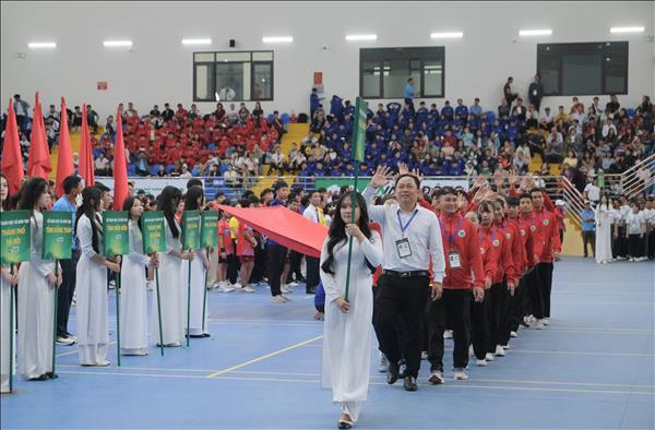 Trên 2.200 vận động viên tranh tài tại Giải thể thao học sinh toàn quốc