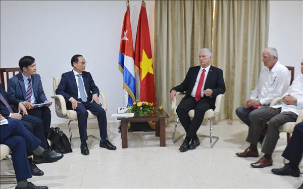 Vietnam, Cuba Promote Comprehensive Cooperation in New Development Stage