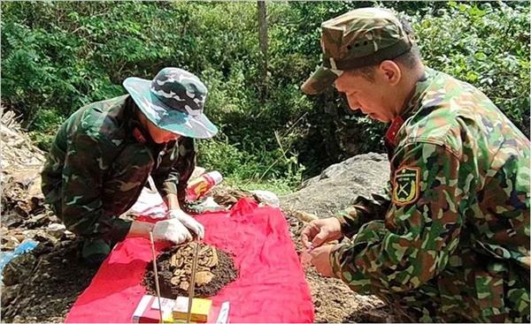 Campaign advances martyrs remains recovery in former Vi Xuyen battlefield