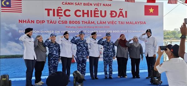 Dấu mốc mới trong hợp tác an ninh hàng hải Việt Nam-Malaysia