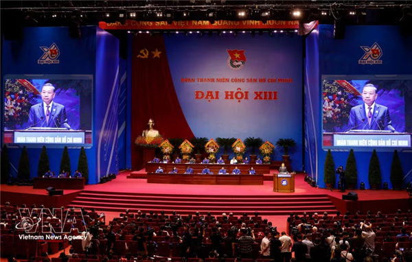 Inauguran XIII Congreso Nacional de la Unión de Jóvenes Comunistas Ho Chi Minh