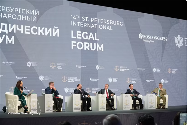 Droit international : le Vietnam met en avant son engagement au Forum de Saint-Pétersbourg
