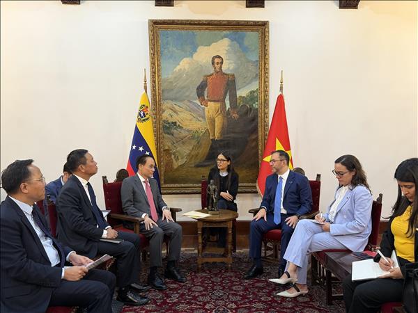 Thúc đẩy quan hệ hữu nghị truyền thống Việt Nam - Venezuela phát triển hơn nữa trong giai đoạn mới