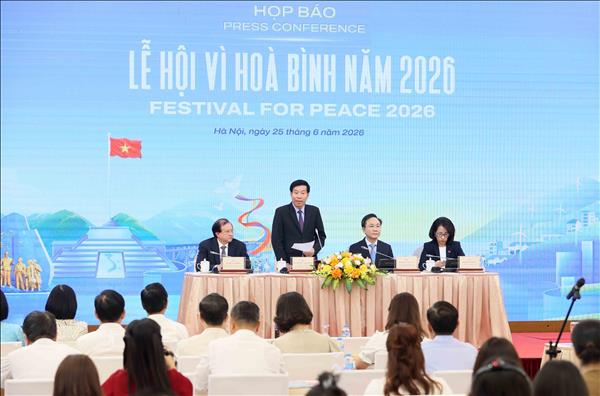 Lễ hội Vì Hòa bình năm 2026 có chủ đề Từ ký ức đến tương lai - Quảng Trị vì hòa bình