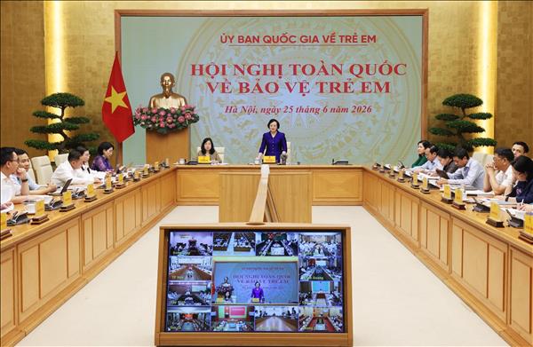Bảo vệ trẻ em là nhiệm vụ ưu tiên trong chiến lược phát triển con người Việt Nam