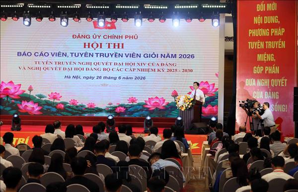 Xây dựng đội ngũ báo cáo viên, tuyên truyền viên vững bản lĩnh, giỏi chuyên môn, thích ứng chuyển đổi số