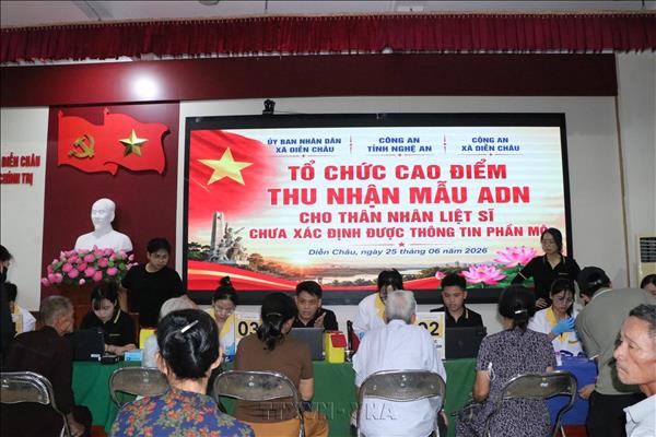 Thần tốc thu nhận hơn 21.000 mẫu ADN thân nhân liệt sĩ: Hành trình tri ân bằng công nghệ và trách nhiệm