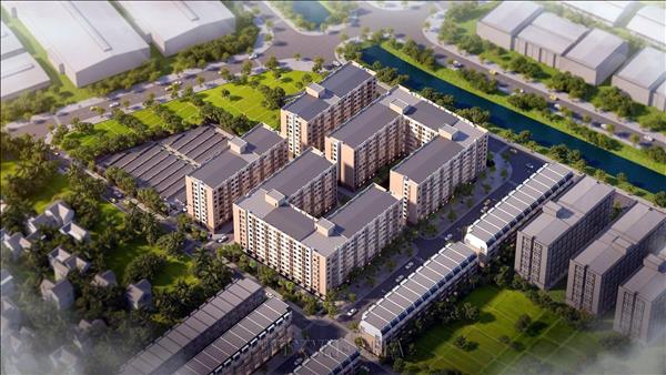 Hưng Yên khởi công công trình nhà ở cho thuê đầu tiên