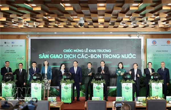 Vietnam lanza oficialmente la Bolsa de Carbono