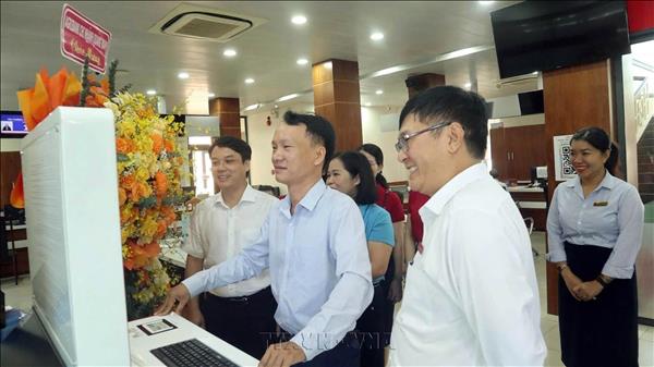Thí điểm mô hình Ki-ốt và Trạm dịch vụ công số