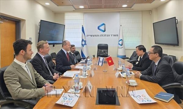 Vietnam, Israel vow to speed up free trade deal