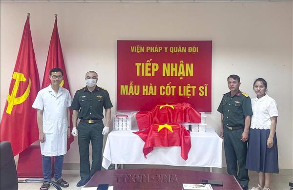 Chiến dịch 500 ngày đêm: Bàn giao 388 mẫu hài cốt liệt sĩ phục vụ giám định ADN