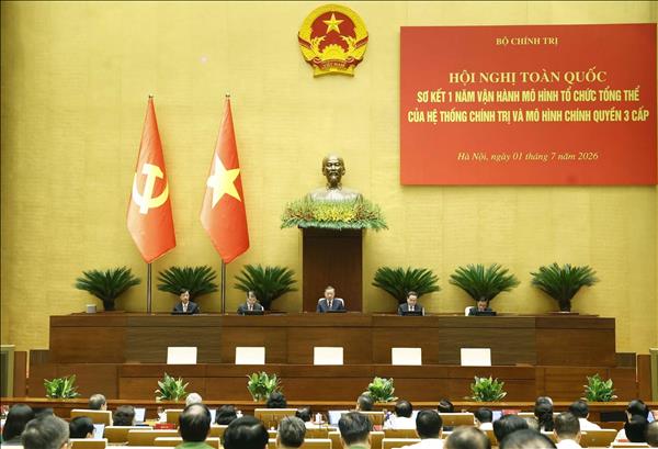 Chủ trương sắp xếp, tinh gọn tổ chức bộ máy phù hợp với yêu cầu phát triển đất nước trong giai đoạn mới