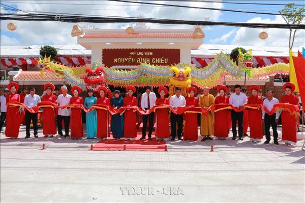 Khánh thành Nhà lưu niệm Danh nhân văn hóa Nguyễn Đình Chiểu