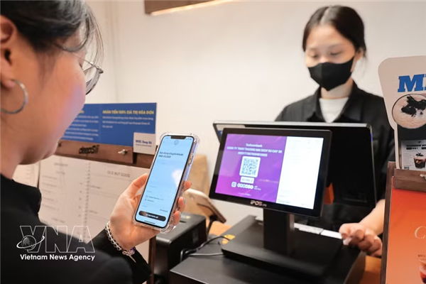 越新实现二维码支付互联互通，拓展东盟数字经济基础设施