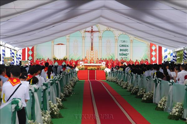 Historic beatification draws 70,000 pilgrims to southern Ca Mau province
