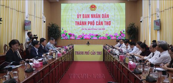 Cần Thơ hợp tác với đối tác Hàn Quốc về phát triển đô thị, trí tuệ nhân tạo, công nghiệp xanh