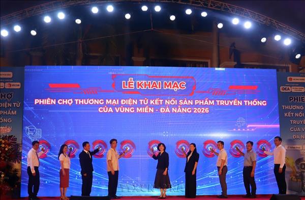 Đà Nẵng khai mạc phiên chợ thương mại điện tử kết nối sản phẩm truyền thống