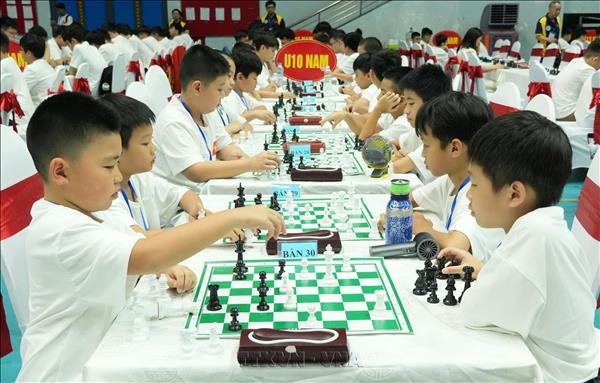 Gần 1.300 kỳ thủ tranh tài tại Giải vô địch Cờ vua trẻ quốc gia 2026