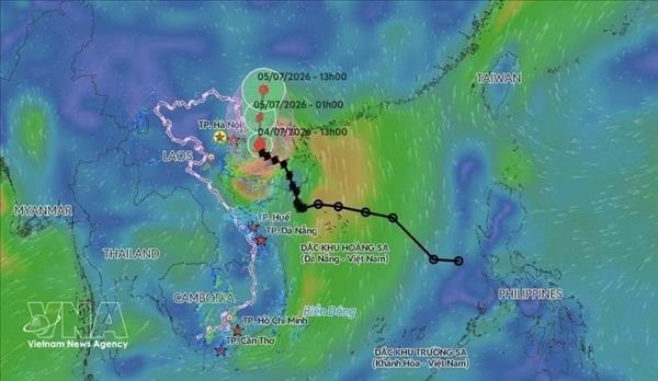Hai Phong renforce son dispositif de protection face à la tempête Maysak