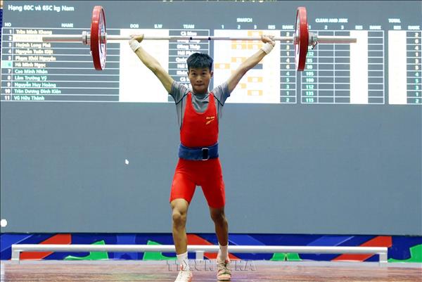 Khai mạc Giải Vô địch Cử tạ trẻ quốc gia năm 2026