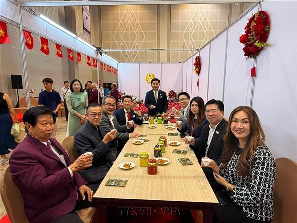 Trà Việt Nam tạo dấu ấn tại triển lãm ở Thái Lan