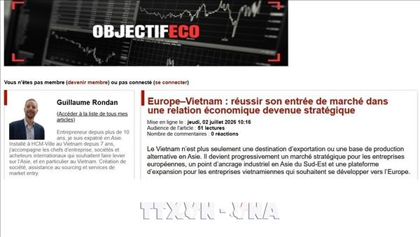 Vietnam-UE : les relations économiques entrent dans une nouvelle phase