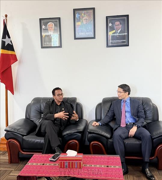 Vietnam et Timor-Leste boostent leur coopération dans les domaines juridique, judiciaire et de la transformation numérique