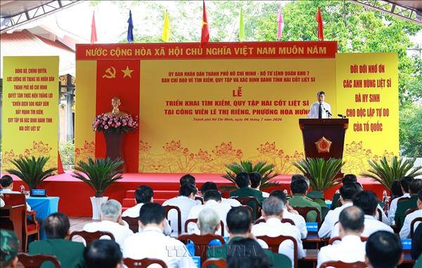 Vietnam continuará búsqueda de restos de mártires hasta su recuperación total