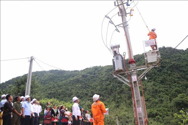Bản cuối cùng ở Lai Châu có điện lưới Quốc gia