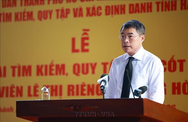Thủ tướng Lê Minh Hưng: Sứ mệnh này tiếp tục được triển khai cho tới khi quy tập được đầy đủ hài cốt các liệt sĩ